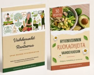 Vaihdevuodet & Ravitsemus -Opas ja Reseptivihko