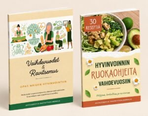 Vaihdevuodet & Ravitsemus -Opas ja Reseptivihko