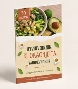 Hyvinvoinnin ruokaohjeita vaihdevuosiin